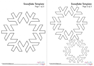 Snowflake Template