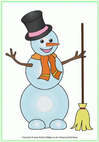 Snowman Poster 2