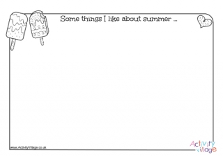 Some Things I Like About Summer