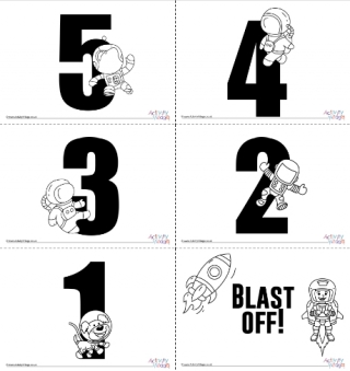 Space countdown