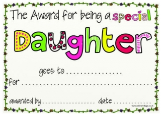 Special Daughter Award