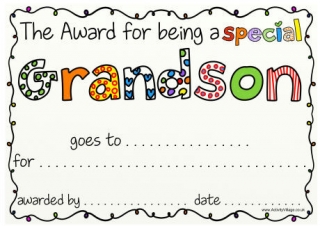Special Grandson Award