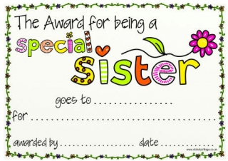 Special Sister Award