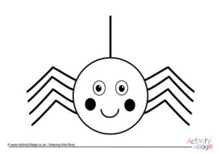 Spider Colouring Pages