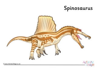 Spinosaurus Poster 2