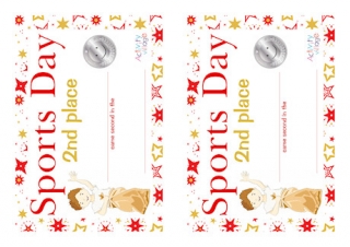 Sports Day Certificate - Silver