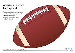 Sports Lacing Cards