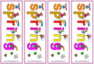 Spring Bookmarks