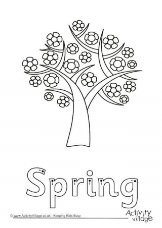 Spring Finger Tracing
