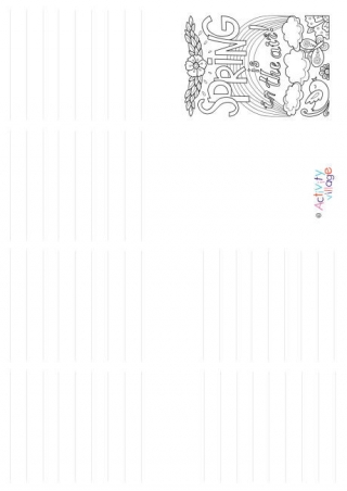 Spring Is In The Air Booklet