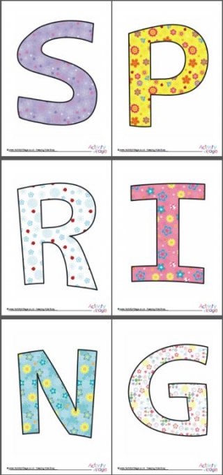 Spring Letters