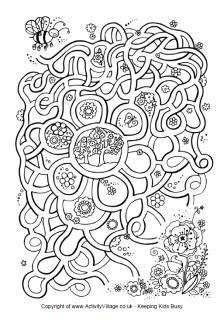 spring time word search