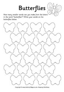 Spring Word Puzzles