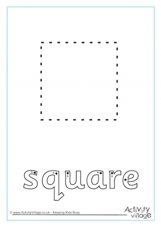 Square Finger Tracing