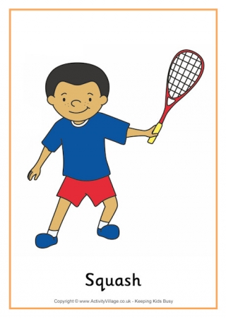 Squash Poster