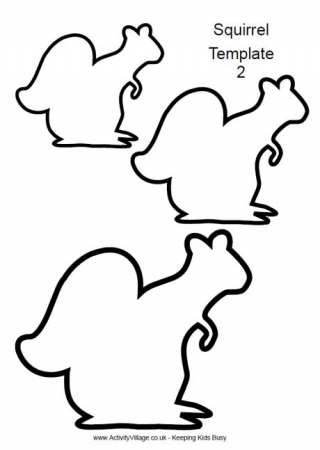 Squirrel Template 2