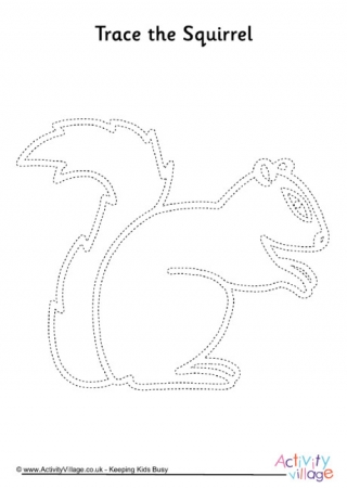 Squirrel Tracing Page