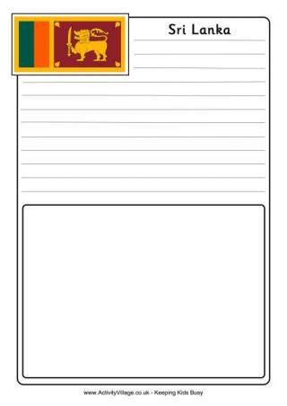 Sri Lanka Notebooking Page