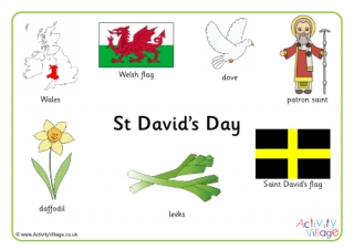 St David's Day Word MatThis 