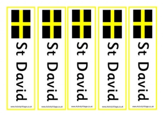 St David's Flag Bookmarks