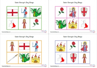 St George's Day Bingo