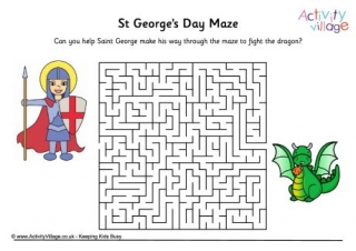 St George's Day Maze 2