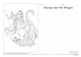 St George's Day Story Paper