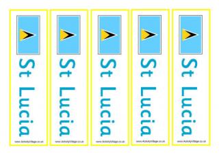 St Lucia Bookmarks