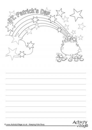 St Patrick's Day Story Paper 2