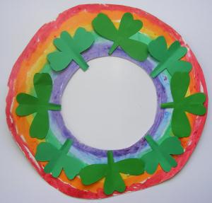 St Patrick's Day Wreath