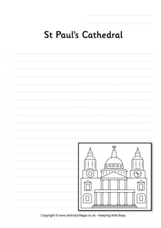 St Paul's Cathedral Writing Page