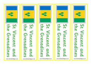 St Vincent Bookmarks