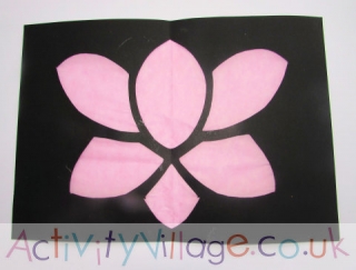 Stained Glass Lotus Flower