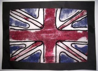 Stained Glass Union Flag