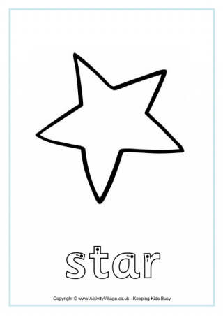 Star Finger Tracing