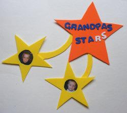 Star Photo Frame And Card