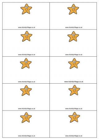 Starfish Name Badges
