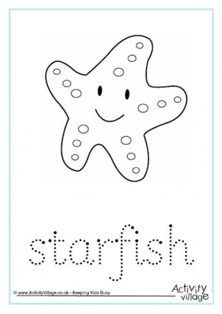 Starfish Word Tracing