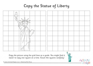 Statue of Liberty Grid Copy