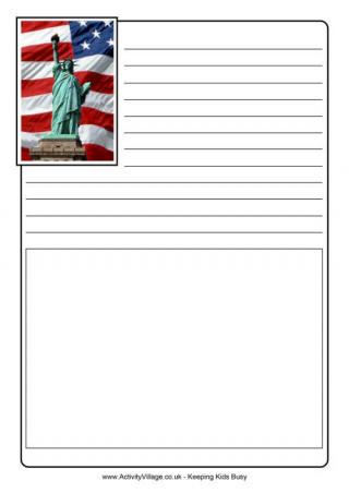 Statue of Liberty Notebooking Pages