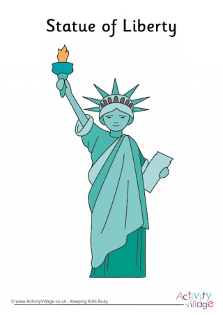 Statue of Liberty Poster