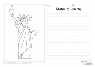 Statue of Liberty story paper