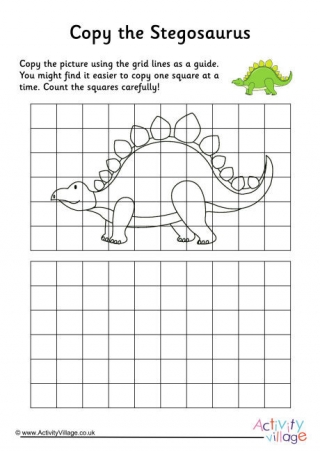Stegosaurus Grid Copy