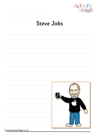 Steve Jobs Writing Page
