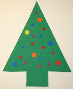 Sticker Christmas Tree