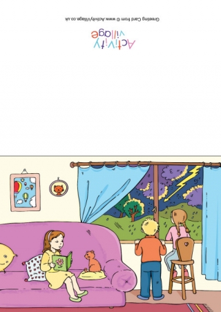 Stormy Day Card