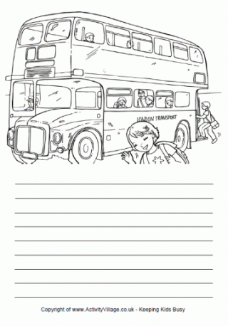 Story Paper - London Bus