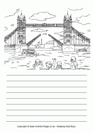 Story Paper - London, Tower Bridge