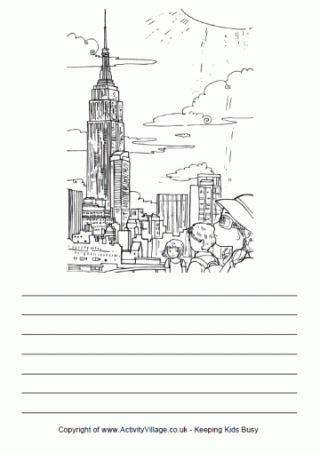 Story Paper - New York, Empire State Building