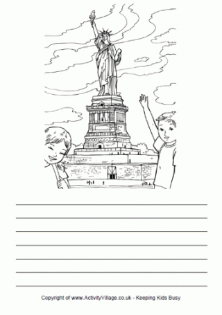 Story Paper - New York, Statue of Liberty